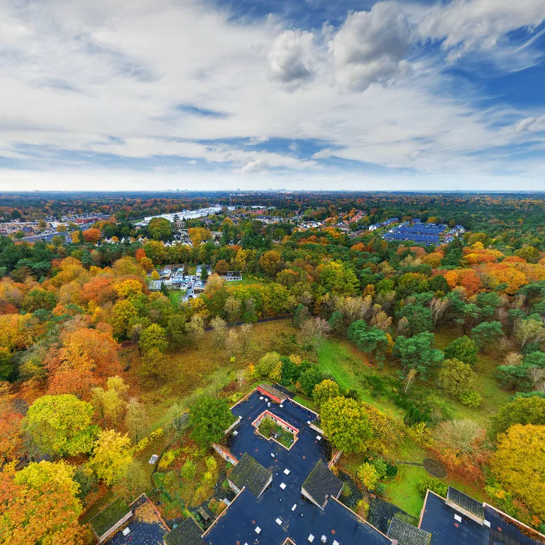 Luchtfoto den dolder wa hoeve