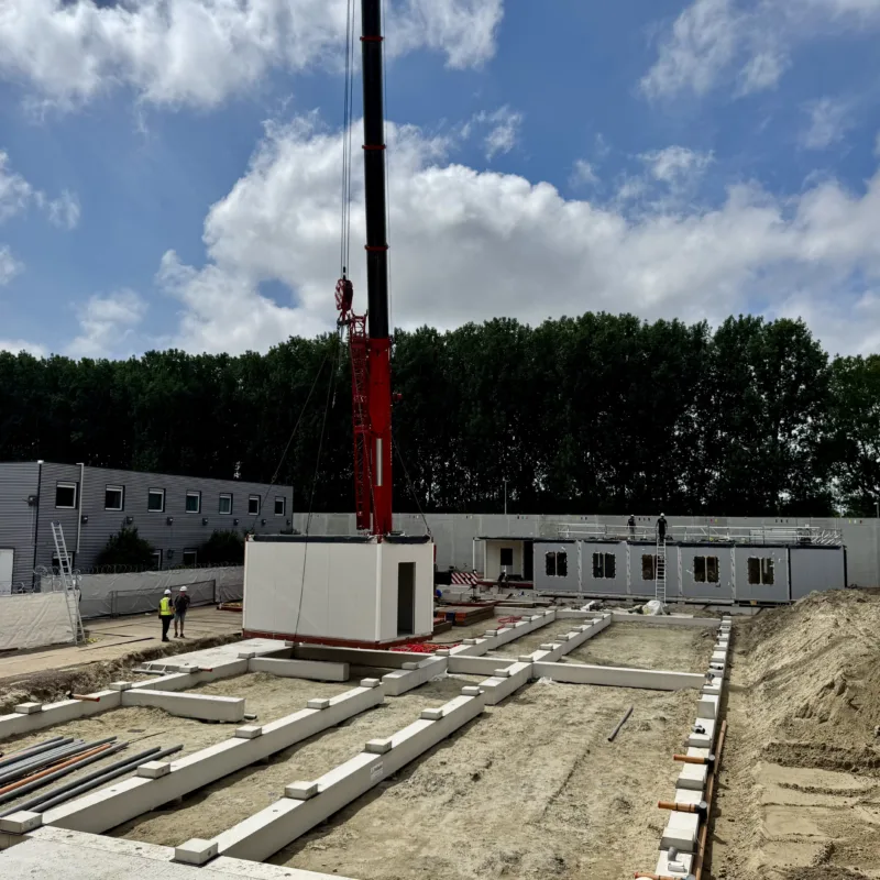 Uitbreiding FPC de Kijvelanden - Bouwplaats 2