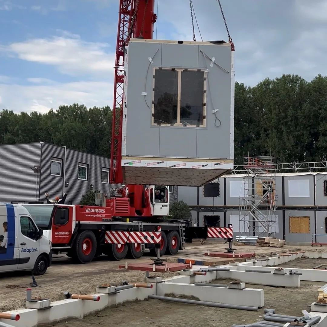 Uitbreiding FPC de Kijvelanden - bouwplaats transport 3