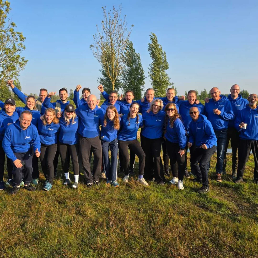 Teamfoto Socialrun Fivoor 2024